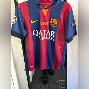 Nike FC Barcelona 2015 Neymar Jr #11 Jersey Size S, Retro Jersey ( Compressed )